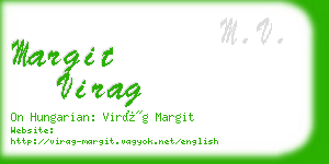 margit virag business card